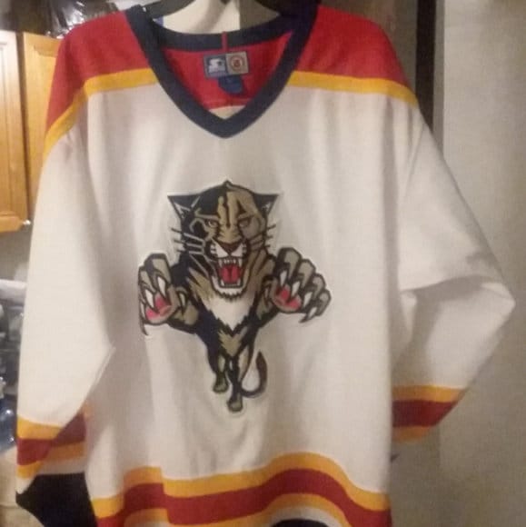 CCM Air Mask Florida Panthers Jersey Size L