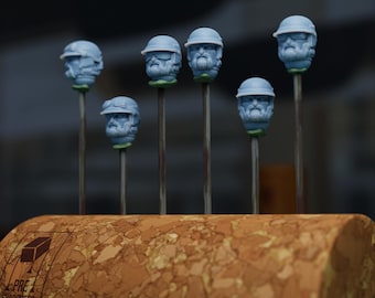 Exo Dwarfs head pack