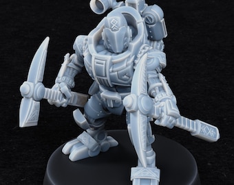 Clockwork Ancestors: Dystopian Miniatures Set of 5