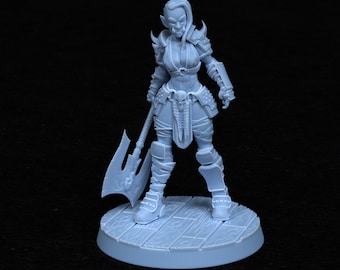 Grimma Dwarfbane Miniature: Dystopian Future Warrior