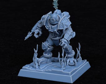 Nautical Warforger Miniature: Dystopian Tablehammer Figurine