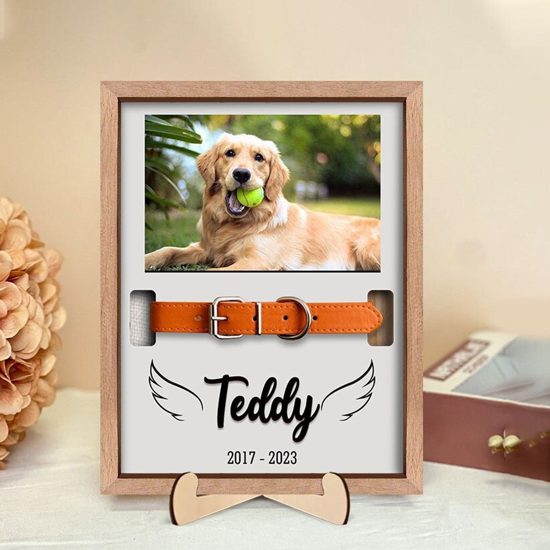 Memorial Pet Picture Frame, Pet Sympathy Frame, Memorial Sign, Dog ...