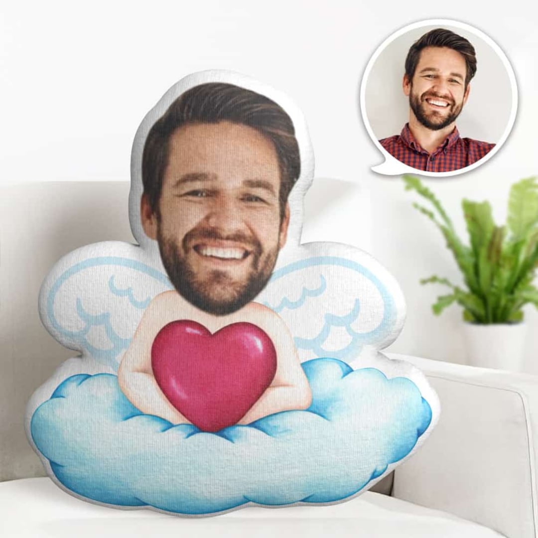Angel of Love Face Doll Pillow, Lovely Pillow for Girlfriend