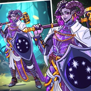 Dnd Commissions Art Character  Dnd Custom Commission Character Dungeons & Dragons Fantasy Art TTRPG Character Design