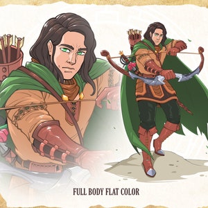 Dnd Art Commission Personalized  Dungeons & Dragons Custom Character Fantasy Art Dnd Group Commission Art