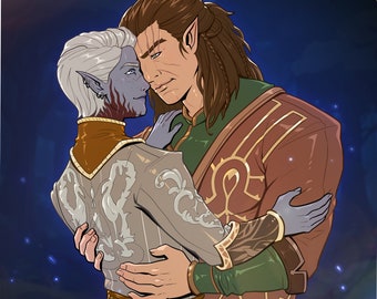 Personalize Couple Dnd Character Art Commission Group Gift Custom Portrait Character Dungeons & Dragons Character Character Design