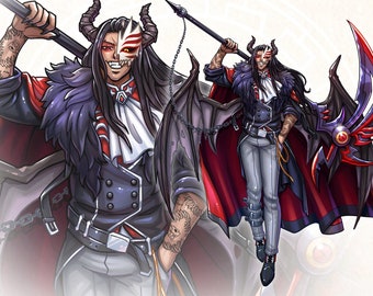Dnd Character Art Commission Baldurs Gate Dungeons And Dragons Custom Dnd Party Art TTRPG Fantasy Board Game Illustration Art