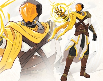 Dnd Character Commission Art Custom DND Character Art Commission Dungeons & Dragons Character Art Baldurs Game Fantasy Character Design
