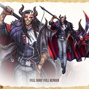 Dnd Character Art Commission Baldurs Gate Dungeons And Dragons Custom Dnd Party Art TTRPG Fantasy Board Game Illustration Art