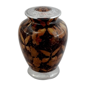 Personalized Aluminium Urn for Human Ashes Large Metallic urn for Adult urn Box for Ashes for Funeral Metal Box Adult Ashes
