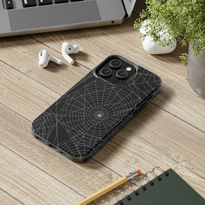 Spider Web Custom Phone Case, Halloween iPhone 14 13 12 Pro Max Mini Plus Case, Spooky iPhone 11 Xr X Xs Max harde stoere cover