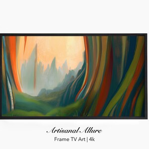 Abstract Samsung Frame TV Art, Art For Frame Tv, Digital TV Frame Art | Digital Download | Frame TV | Abstract Painting | Samsung Frame Art