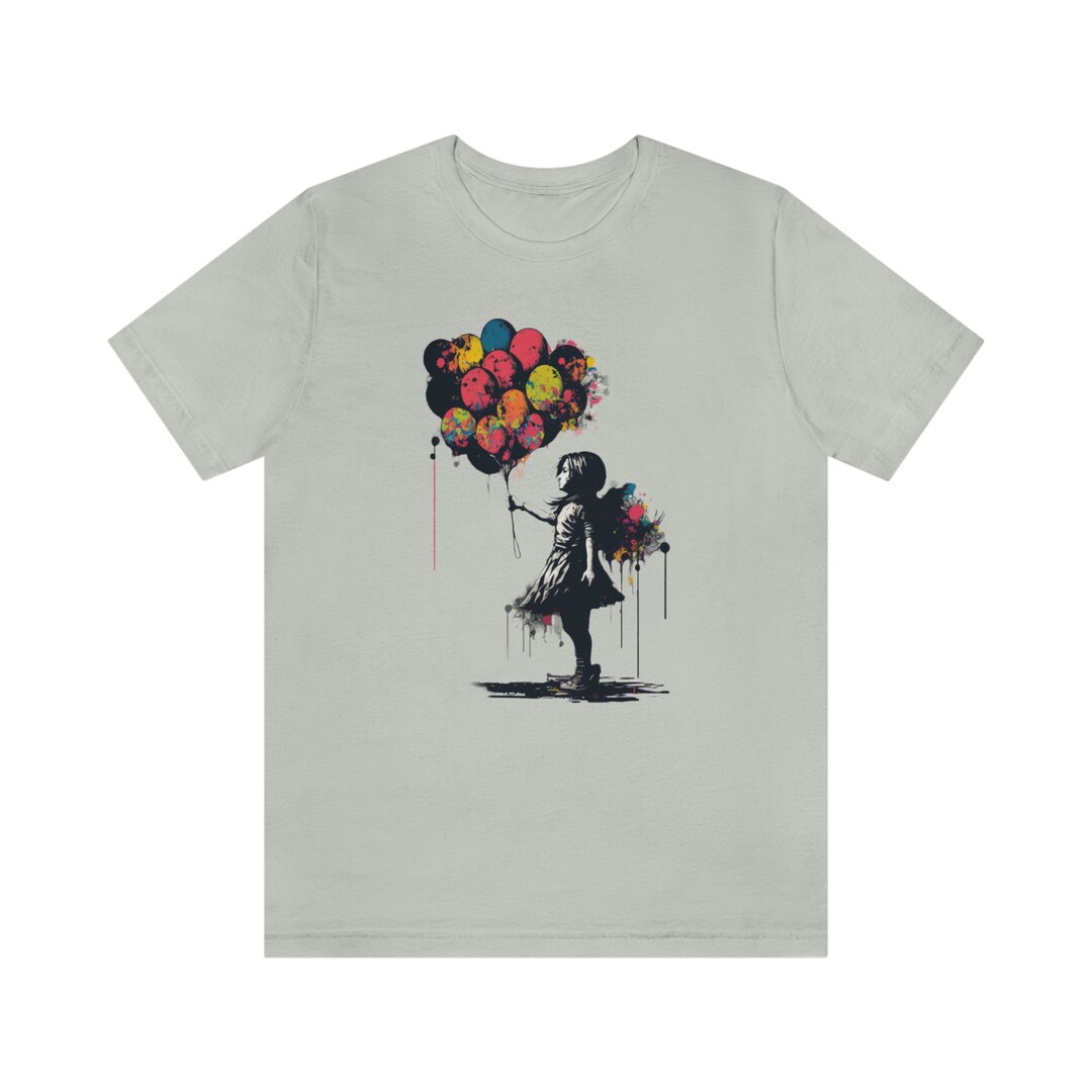 Banksy Peace Shirt, Banksy Balloon Girl, Banksy Shirt, Banksy Shirts