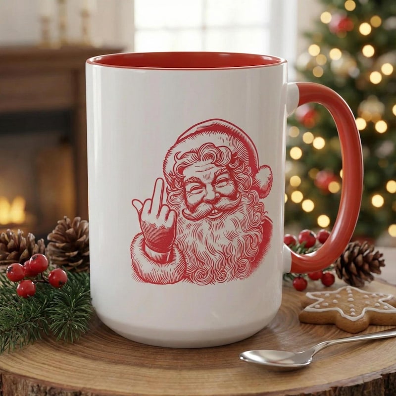 Middle Finger Mug Custom Etsy