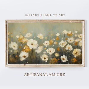 Frame TV Art Samsung Frame TV Spring TV Art Botanical Painting Vintage Frame Tv Flower Frame Tv Art Wildflower Tv Art Easter Tv Art Abstract