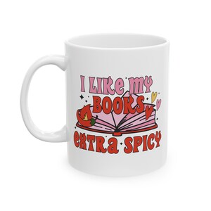 Smut-Leser-Tasse, würzige Buchtasse, lustige Lesetasse, Smut-Leser-Geschenk, würziges Leser-Geschenk, Gag-Geschenk für Sie, Neuheitsbecher, Keramik-Tasse, Leser-Geschenk