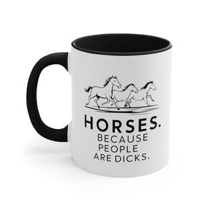 Taza de caballo divertido, regalo ecuestre, amante de los caballos, propietario de caballos, regalo de mamá de caballo, taza de café de caballo, taza de café de caballo, regalo de caballo divertido, regalo equino