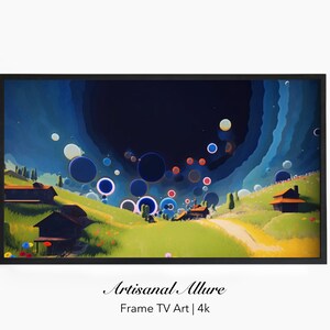 Abstract Samsung Frame TV Art, Art For Frame Tv, Digital TV Frame Art | Digital Download | Frame TV | Abstract Painting | Samsung Frame Art