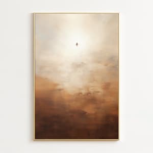 The Ascension of Jesus Painting, Jesus Christ Print, Bible Art, Modern Christian Wall Art, Contemporary Jesus Art, Resurrection of Jesus
