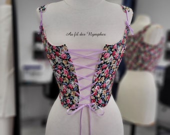 Corset en liberty