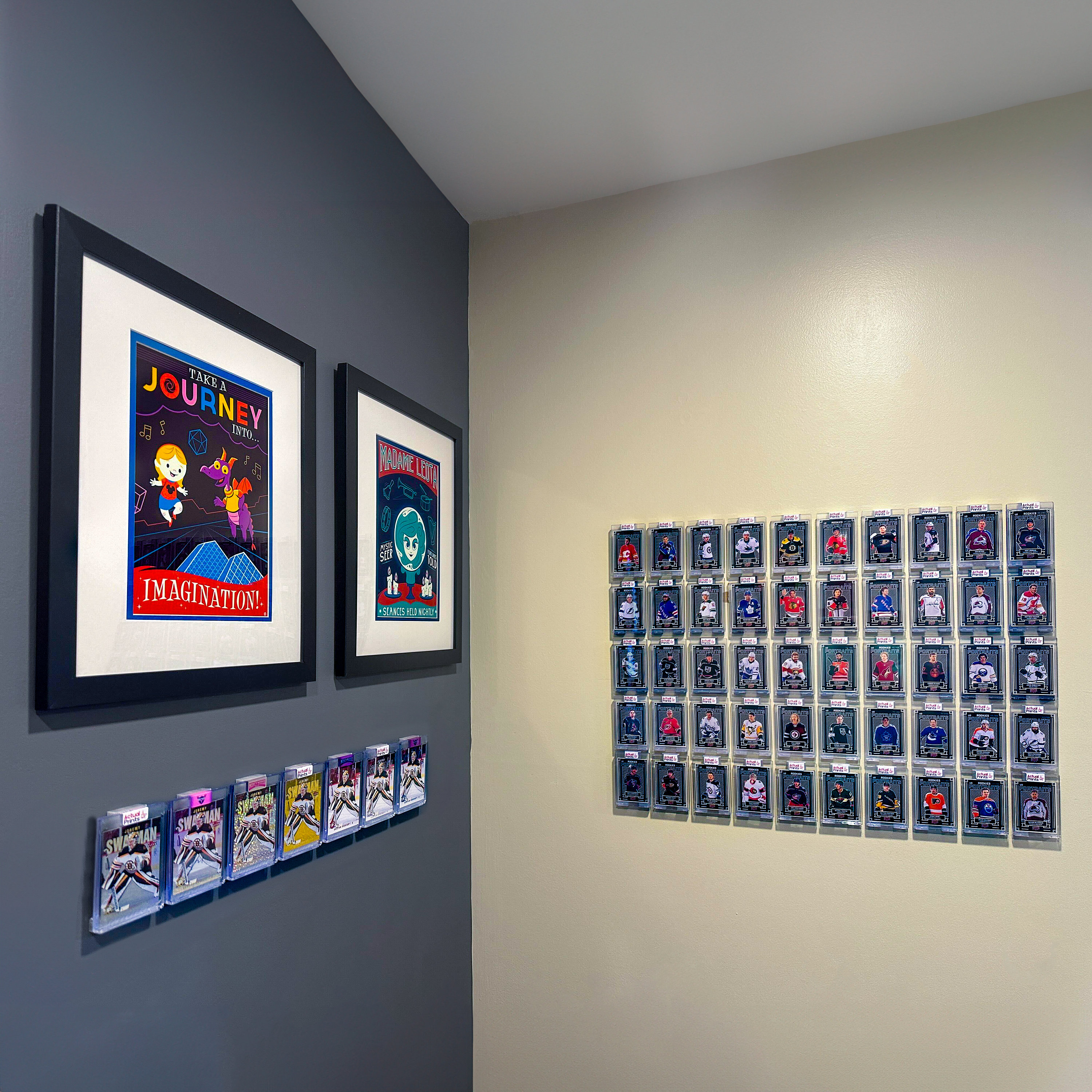 Trading Card Wall Display Mag Mount 4 Pack Etsy Canada