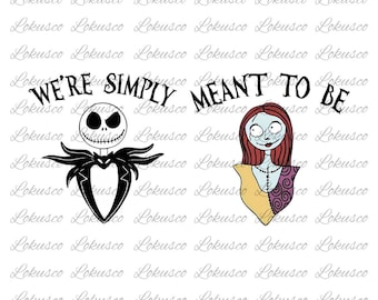 ハロウィン ジャックとサリーのカップル PNG、不気味な雰囲気の PNG、ホラーハロウィン PNG、ハロウィン漫画 PNG、ホラー映画愛好家 PNG