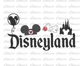Mickey Mouse de Disneyland PNG SVG, Mickey&Co PNG, Walt Disneyworld PNG, Reino Mágico PNG, Vacaciones en Disneyland PNG, Descarga digital