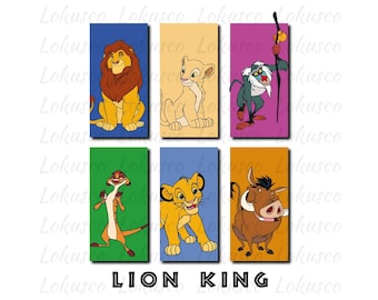 Lion King SVG PNG, The Lion King Characters Svg Png, Hakuna Matata Png, Family Trip Png, Digital download