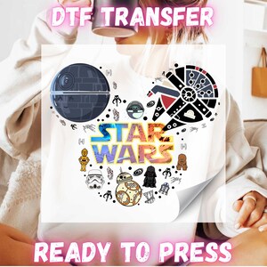 Starwars Iron on Heat Transfer - Etsy