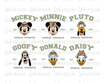 Disney Animal Kingdom Bundle Png, Mickey e amigos Png, Animal Kingdom Png, Férias em família, Disney Safari Mod Png, Download instantâneo