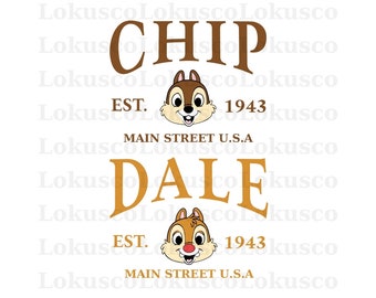 Chip and Dale Svg Png, Double Trouble T-shirt, Double Trouble Png Svg, Best Friend Tshirt, Matching Tees