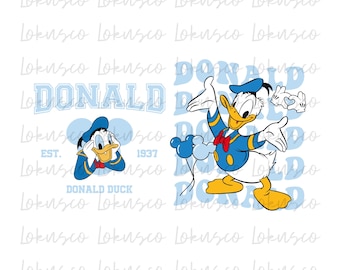 Donald Duck Zweiseitiger Png, Minnie Png, Valentinstag Png, Mickey und Freunden, Vacay-Modus Png, Magic Kingdom Png, digitaler Download