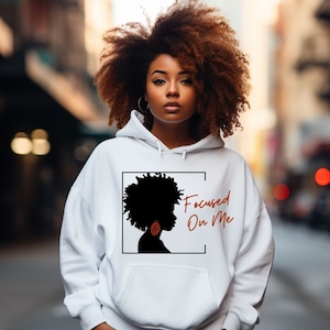 Black Girl Hoodie, Black Women Sweatshirt Personalized Black Girl Hoodie, Black Women Sweatshirt, Customized Black Girl Hoodie