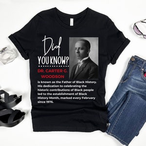 アフリカ系アメリカ人の歴史 T シャツ、黒人の歴史教師への贈り物、アメリカの歴史、カーター ウィルソン博士のシャツ、黒人の卓越性、ブラック ライブズ マター