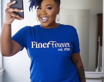 Womens Zeta Blue Phi Beta White Zpb 1920 Women's T-Shirt Womens Zeta Blue Phi Beta White Zpb 1920 Women's T-Shirt