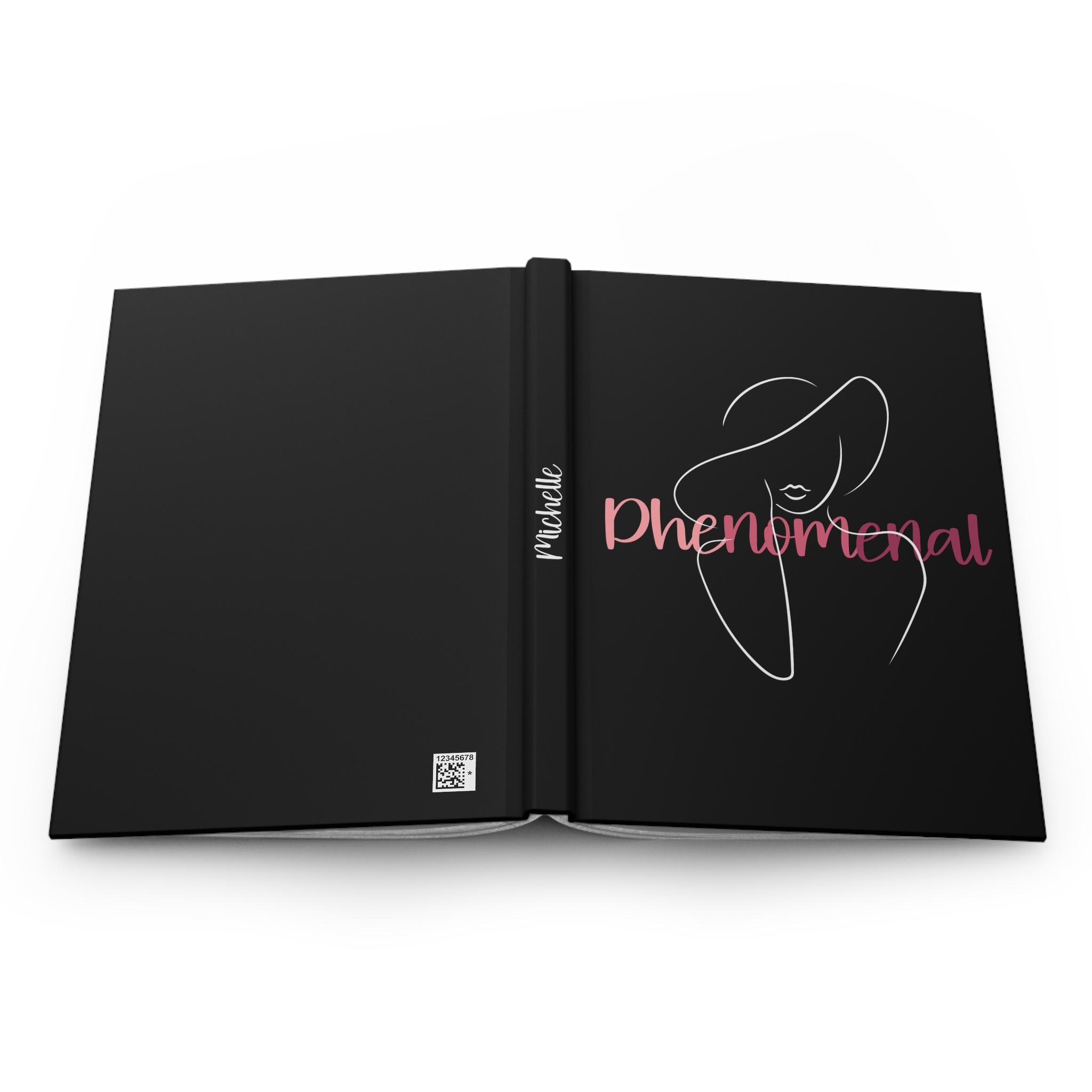 Phenomenal Black Woman Journal, Custom Journal Name, Personalized Notebook, Gift For Women, Self Care Notebook, Healing Journal, Diary