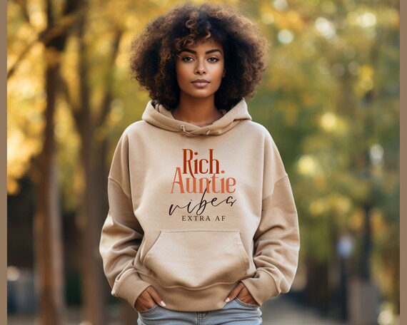 Auntie Hoodie Black Women Sweatshirt Auntie Sweatshirt Gift for Auntie Vibes Shirt Black Girl Sweatshirt Women Hoodie Melanin Sweatshirt Etsy Ireland