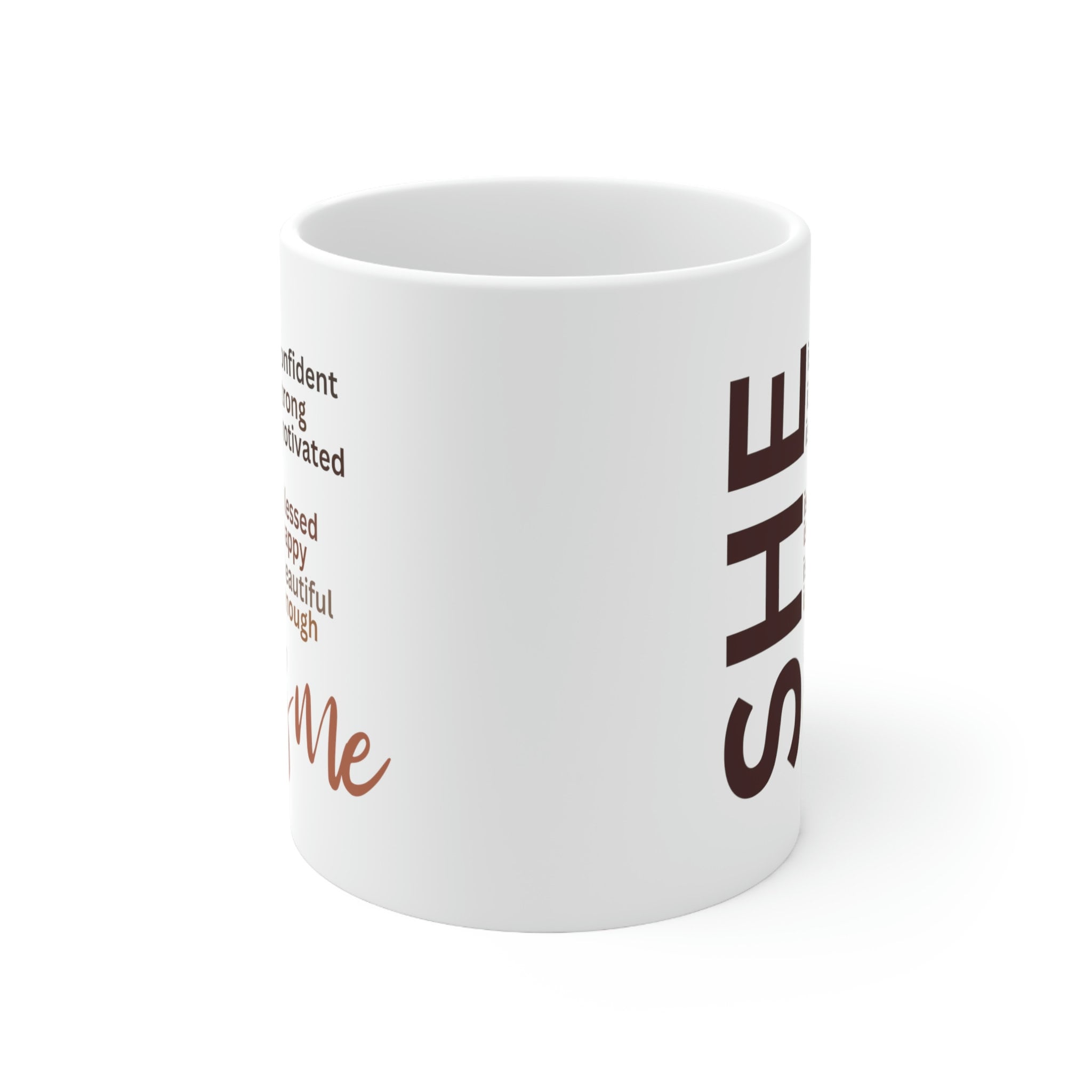 Black Girl Magic Inspirational Mug for Black Woman, Black Girl Inspirational Mug Gift Idea, Brown Skin Girl Mug