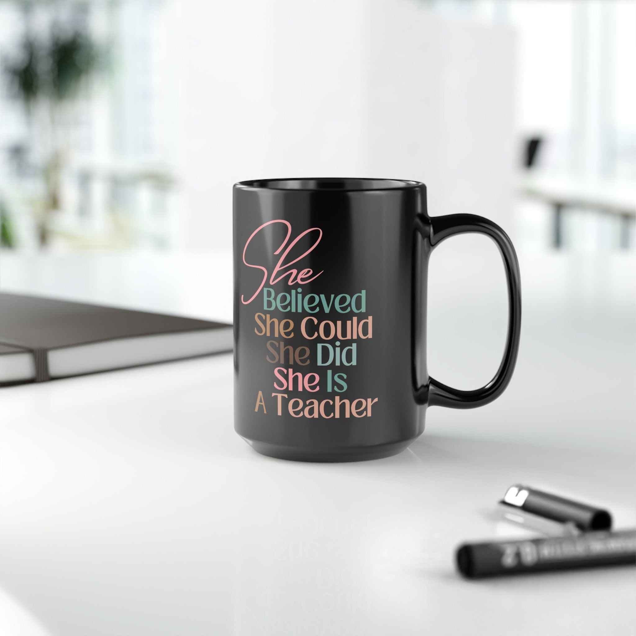 Empowering Teacher Mug, Inspirational Mug for Teacher Gift for Women, Coffee Mug for Elementary Teacher, Teacher Motivational Mug