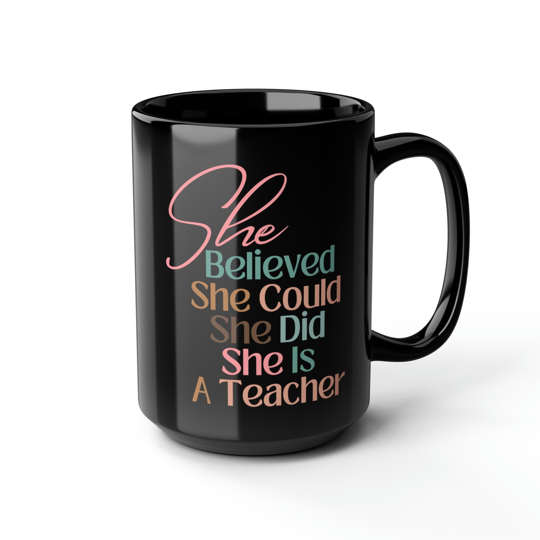 Empowering Teacher Mug, Inspirational Mug for Teacher Gift for Women, Coffee Mug for Elementary Teacher, Teacher Motivational Mug