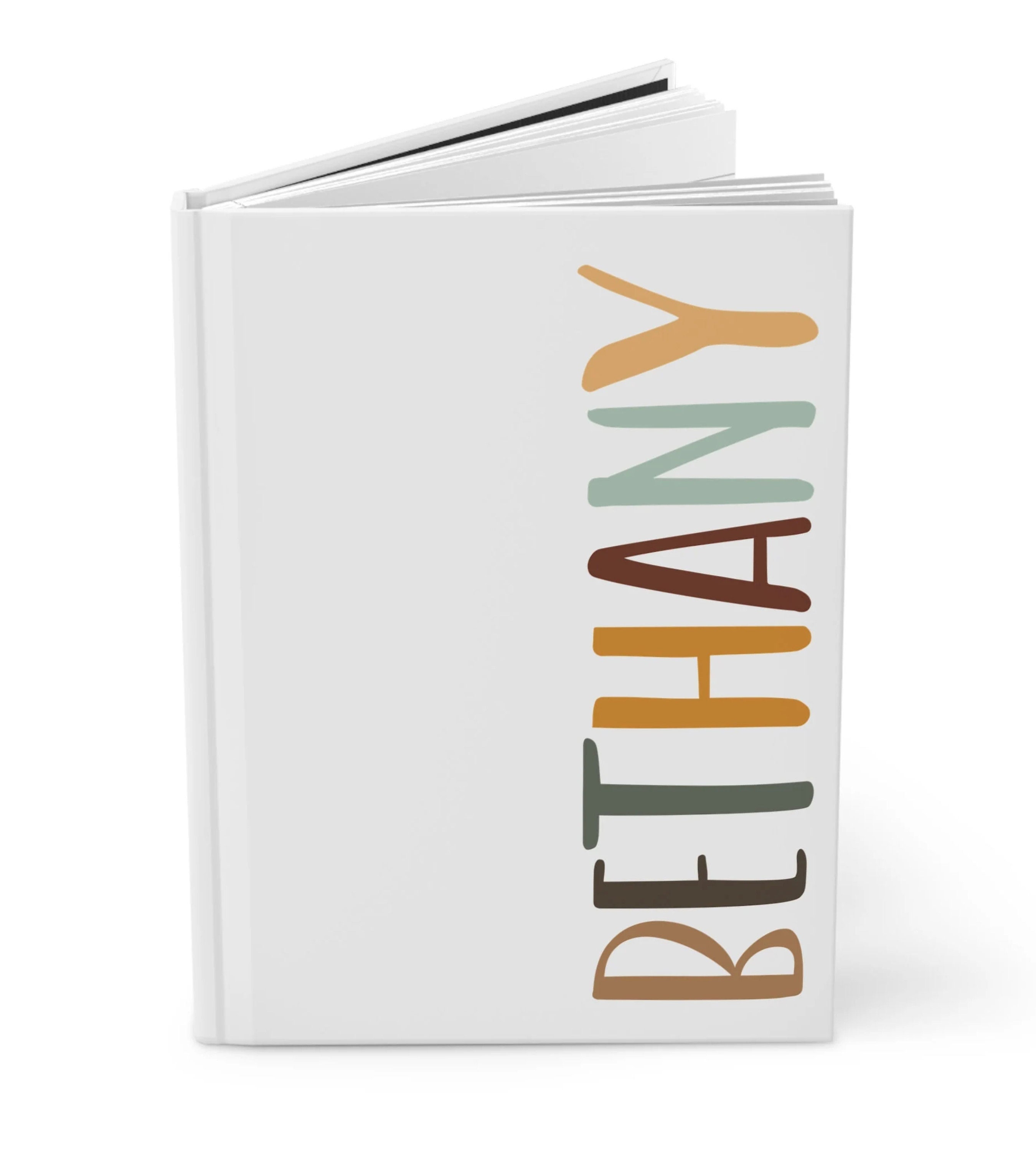 Personalized Journal For Women, Name Journal, Travel Notebook, Custom Name Journal, Gift Best Friend, Healing Journal, Self Care Notebook