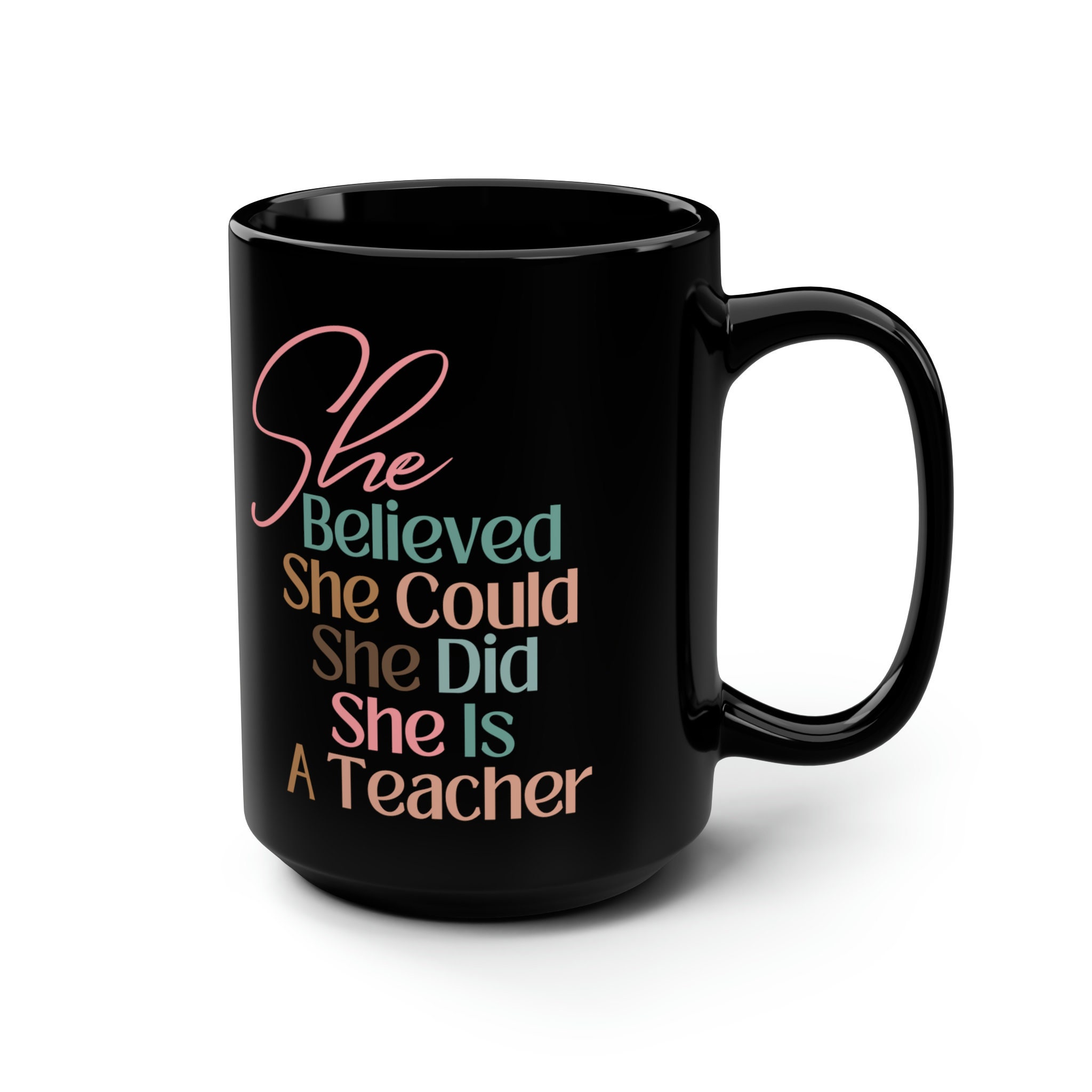 Empowering Teacher Mug, Inspirational Mug for Teacher Gift for Women, Coffee Mug for Elementary Teacher, Teacher Motivational Mug