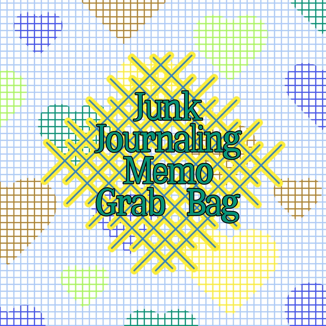 Junk Journaling Memo Sheets Grab Bag, Vintage Inspired Paper, Vintage