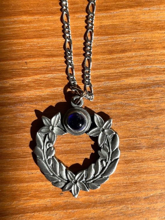 R Tennesmed Sweden pewter necklace - image 2