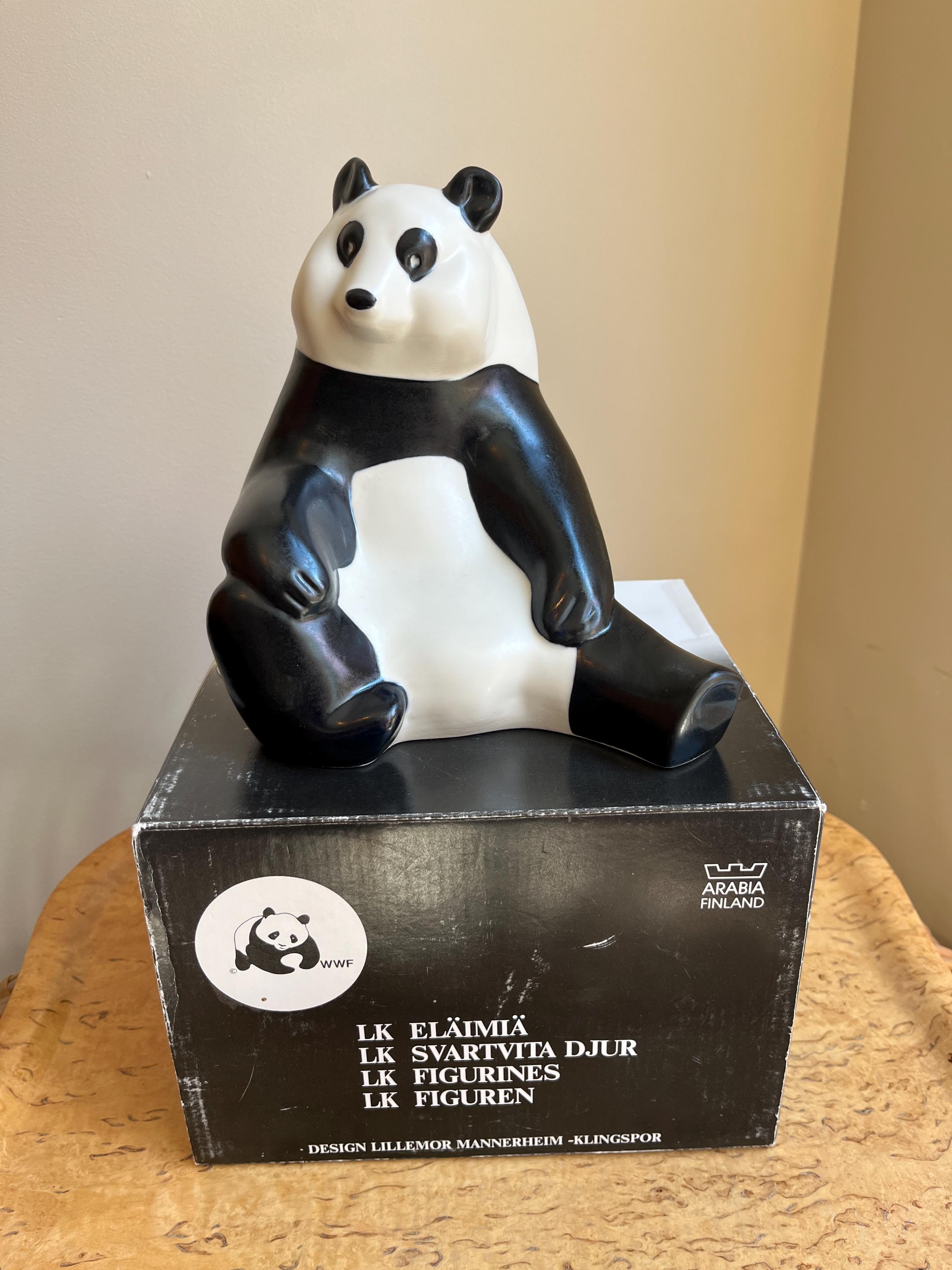 Arabia Panda by Lillemor Mannerheim-klingspor Finland, WWF