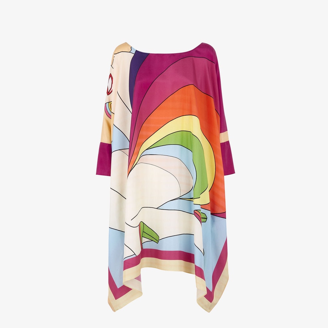 Crepe Cotton Kaftan