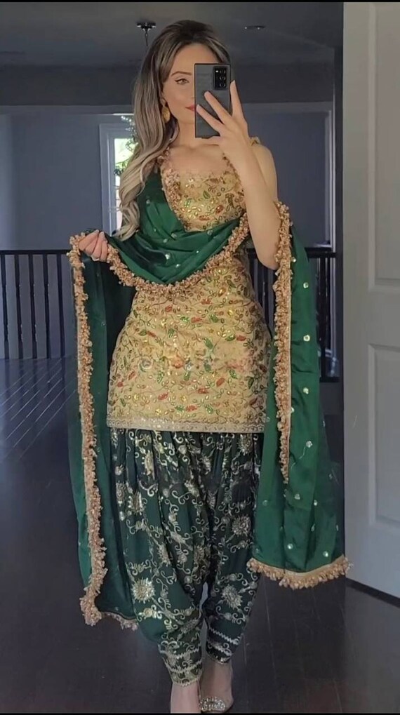 New style clearance punjabi dhoti salwar