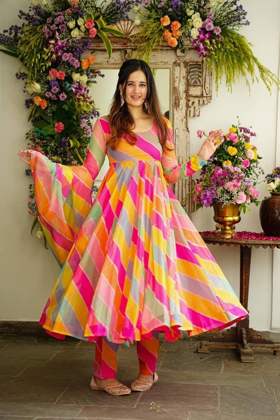 Buy Kinti Nidhi Fancy Anarkali Designer Kurti Collection