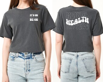 It's Groovy - Mental Health Matters!, Motivational Shirt, Mental Health Shirt, Cute Shirt, Simple Shirt, Custom Shirt