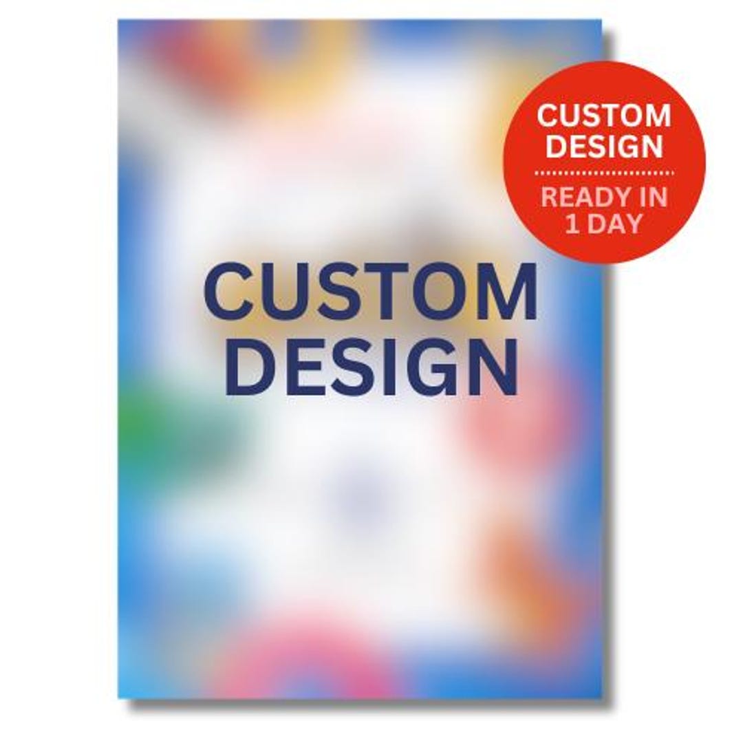 Custom Design Request | Personalised Party or Print Design | Made-to ...